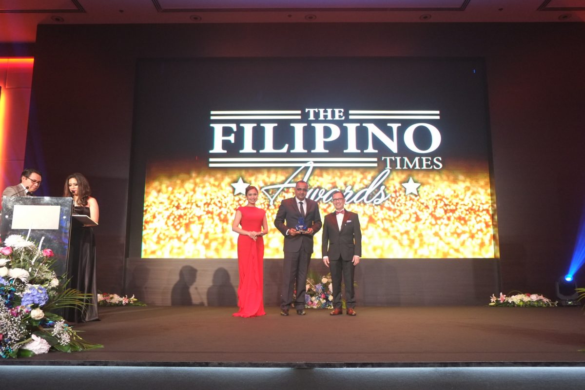 Al Habtoor Motors Mitsubishi awarded  the best value for money car brand  at The Filipino Times Awards 2017